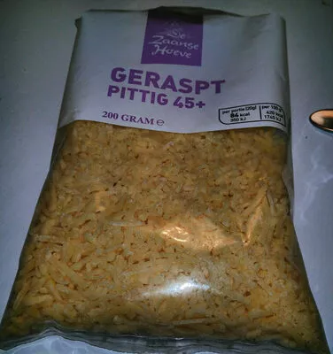 Geraspt pittig 45+ De Zaanse Hoeve 200 g, code 8718906152083