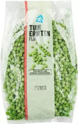 Tuinerwten Fijn (diepvries) Albert Heijn 750 g, code 8718906355781