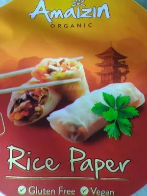 Rice paper Amaizin Organic , code 8718976016872