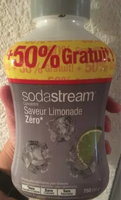 Concentré saveur Limonade Zéro (+50% gratuit) Sodastream 750 ml, code 8719128110172