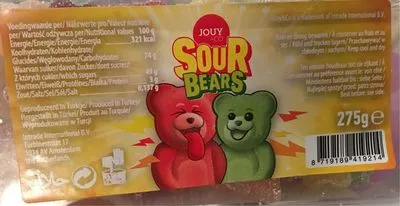 Sour Bears Jouy&Co 275 g, code 8719189419214