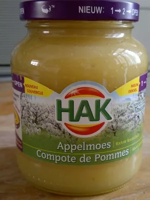 Compote de pommes Hak 355g, code 8720600030109