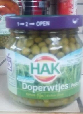 Petit pois HAK , code 8720600328107