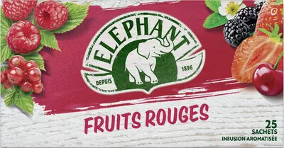 Elephant Infusion Fruits Rouges 25 Sachets Elephant 45 g, code 8722700016229