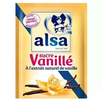 Sucre vanillé Alsa, Unilever 75 g, code 8722700030119