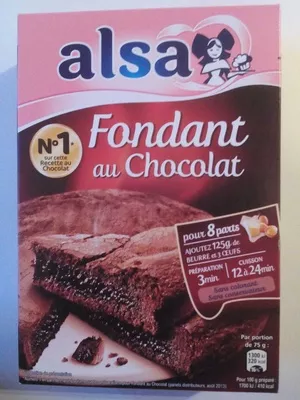 Fondant au Chocolat alsa, Unilever 320 g, code 8722700153221