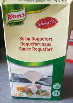 Sauce roquefort Knorr, Garde d'Or, Unilever Food Solutions 1 L, code 8722700169864