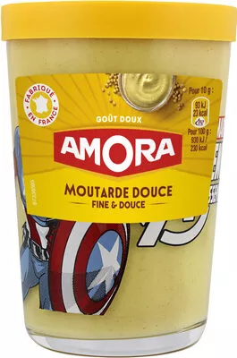 Amora Moutarde Douce Verre TV 190g Amora 190 g, code 8722700431237