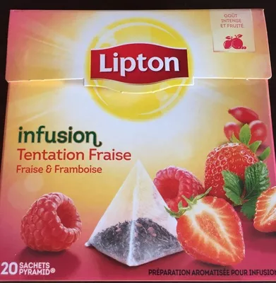 Infusion Tentation Fraise Lipton 20 sachets, code 8722700472322