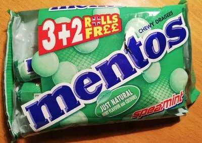 Mentos spearmint Mentos 5 x 38 g, code 8723400779353