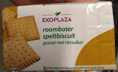 Roomboter speltbiscuit Ekoplaza 200 g, code 8771581905740