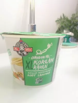 110G Xlcup Korean Ramen Legumes M. min Mr min , code 8801128542623