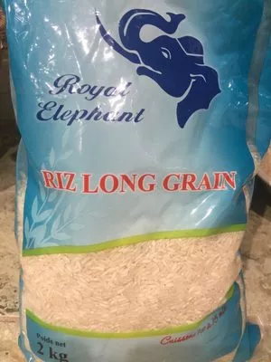 Riz long grain Royal Elephant 2 kg, code 8847100380449