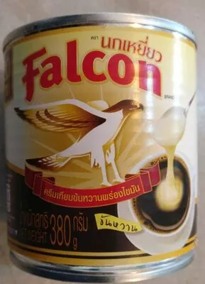 นมข้นหวาน falcon, นกเหยี่ยว, นกเหยี่ยว ฟอลคอน, ฟอลคอน 380 g, code 8850188140201