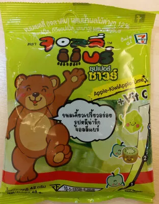 จอลลี่แบร์ ซุปเปอร์ซาวร์ จอลลี่แบร์,  jolly bears,  jollybears 42g, code 8850587001288