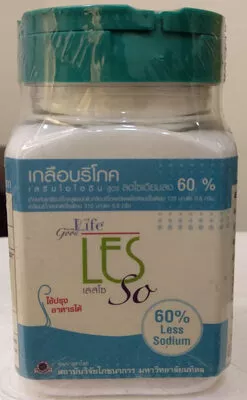 เกลือเสริมไอโอดีนสูตรลดโซเดียม good life less so, กู๊ดไรฟ์, Good life 250 g, code 8850813200904