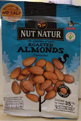 อัลมอนด์คั่ว ตรานัทเนเทอร์ นัทเนเทอร์, Nut Natur 35 g, code 8852023009438