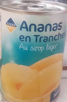 Ananas en tranches au sirop léger  , code 8852692020017