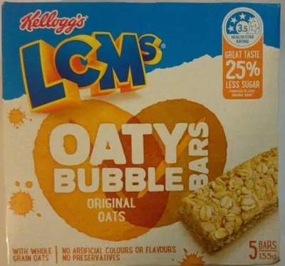 Kellog's LCMs Oaty Bubble Bars Kellogs, LCMs , code 8852756302202