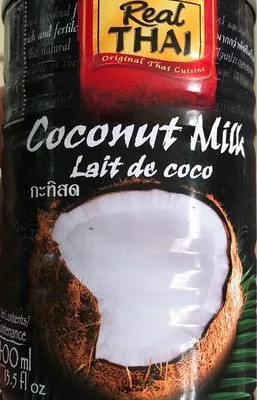 Lait de coco Real Thai 400 ml, code 8858135000028