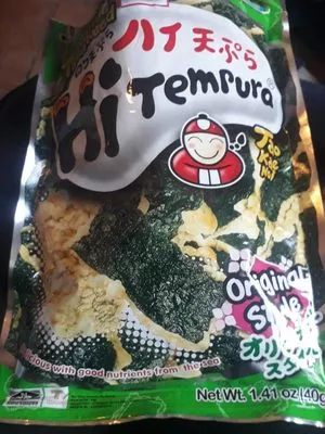 Tempura Seaweed Original Style Taokaenoi, Hi Tempura 40 g, code 8858702401265