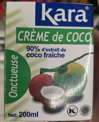 Crème de coco onctueuse Kara 200 ml, code 8886303210207