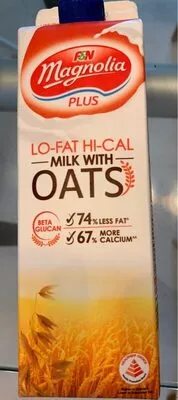 Lo fat hi cal milk with oats Magnolia, F&N, Magnolia Plus 1 l, code 8888200606138