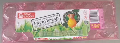 Farm Fresh Premium Eggs From Singapore Seng Choon 12, code 8888436010006