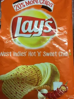 West Indies' Hot 'n' Sweet Chilli Frito-lay 52g, code 8901491503051