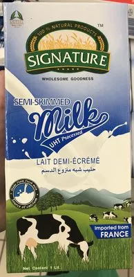 Lait Demi-Écrémé Signature 1 L e, code 8904232500869