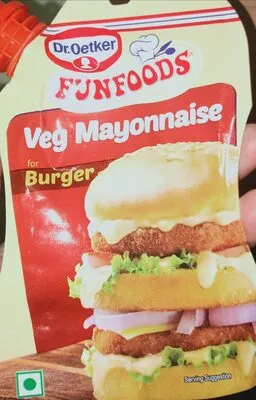 Veg Mayonnaise for Burger Dr. Oetker , code 8906002000081