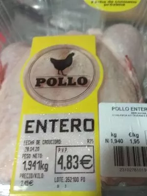 Pollo Mercadona , code 89102781