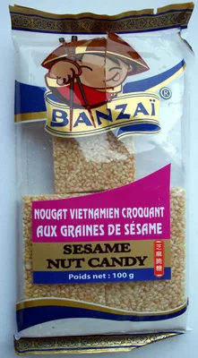 Sesame nut candy Banzaï 100 g, code 8936046152446