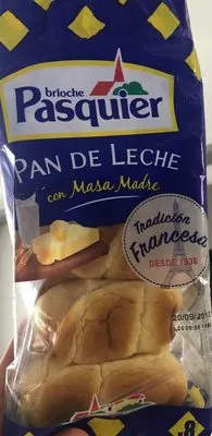 Pan de leche con masa madre Pasquier , code 8960706010388