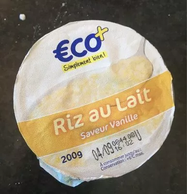 Riz au lait saveur vanille  , code 8961587060486