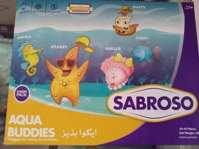 Aqua Buddies Sabroso, Sabirs 1000g, 43-45 Pieces, code 8964001541011