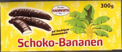 Schoko-Bananen Hauswirth 300 g, code 9001395807015