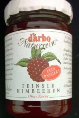 Feinste Himbeeren d'arbo 225g, code 9001432008399