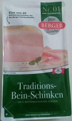 Traditions-Bein-Schinken Mein Berger Schinken 100 g, code 9001455025090