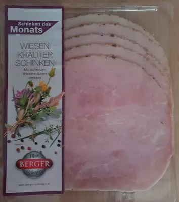 Wiesenkräuterschinken Mein Berger Schinken, Berger 100g, code 9001455028121