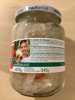 Pußtasalat 670g, Machland Machland 670g, code 9001495100269