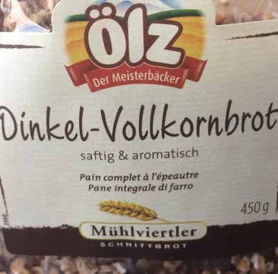 Dinkel Vollkornbrot (mühlviertler Schnittbrot)  , code 9001624236050