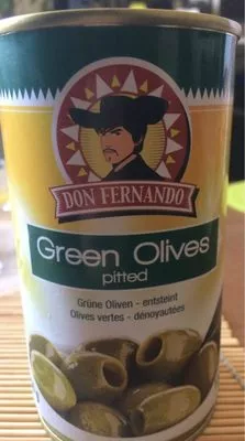 Grüne Oliven - Entsteint 350g Dose Don Fernando Don Fernando 150 g, code 9002859052088