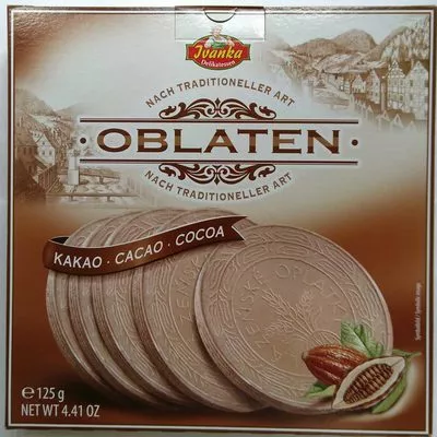 Oblaten nach Karlsbader Art Kakao Ivanka 125 g, code 9002859084867