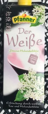 Der Weiße, Zitrone Holunderblüte Pfanner 2l, code 9006900212131