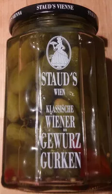 Klassische Wiener Gewürzgurken Staud's Wien 300 g, code 90084010