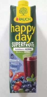 Happy Day Superfruits Heidelbeere-Acerola Rauch 1 l, code 9008700199759