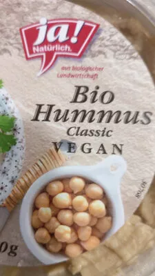 Bio Hummus Classic vegan ja! Natürlich 150 g, code 9009504005918