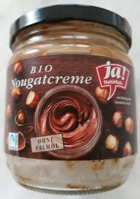 Bio Nougatcreme Ja Natürlich 400g, code 9009865004186