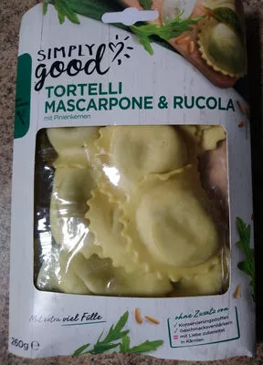 Tortelli Mascarpone & Rucola simply good 260 g, code 9009865009440